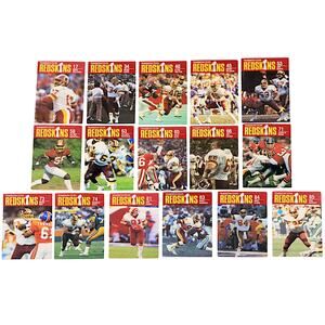Washington Redskins Vintage 1980s Football Cards [Lot of 29]